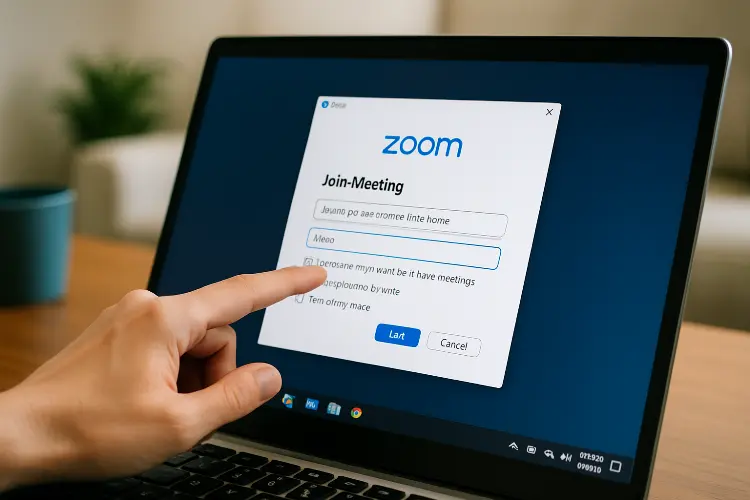 Cara Ganti Nama Zoom di Laptop Sebelum Masuk Meeting (Desktop App)