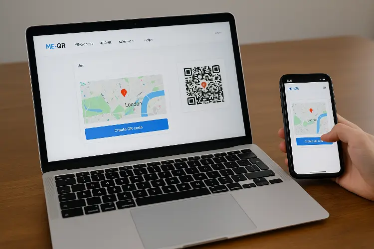 Cara Membuat Barcode Google Maps dengan ME-QR