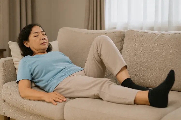 Heel Slide (Geser Tumit) - Membantu Mengurangi Kekakuan Lutut