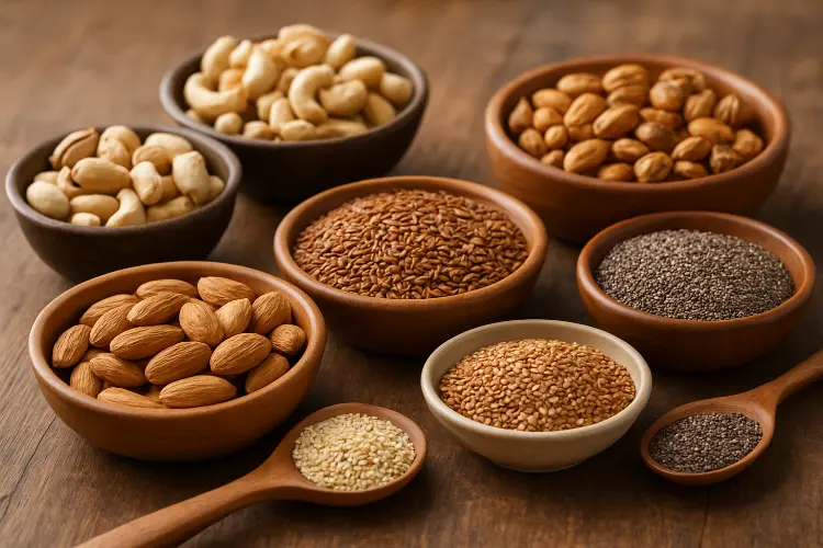 Kacang-kacangan & Biji-bijian - Magnesium, Zinc, dan Kalsium Alami