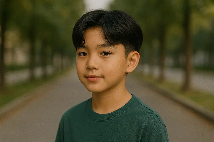 Korean Comma Hair - Stylish dan Cute untuk Anak Stylish