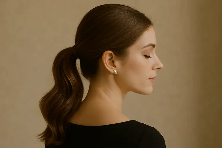 Low Ponytail dengan Volume - Minimalis tapi Tetap Mewah