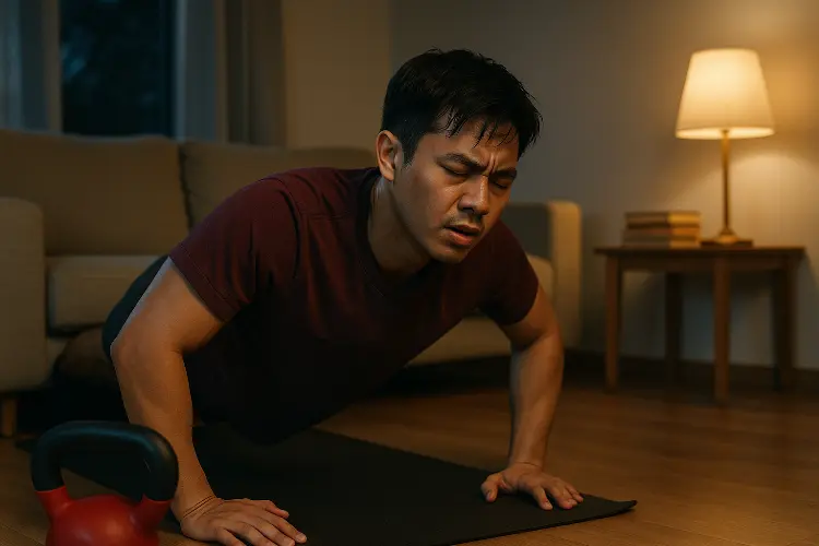 Olahraga Berat Menjelang Tidur